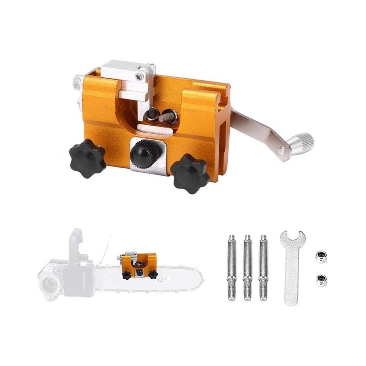 AFFILACATENE PROFESSIONALE MANUALE AFFILA CATENA MOTOSEGA AFFILATRICE PORTATILE