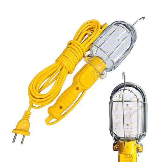 LAMPE BALADEUSE 24 LED DE TRAVAIL CÂBLE 10 M CROCHET MÉCANIQUE ÉLECTRICIEN