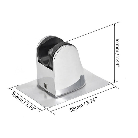 POMME DE DOUCHE SUPPORT ADHÉSIF RÉGLABLE ABS POUR MONTAGE MOBILE SUPPORT 02042