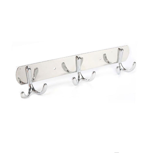 APPENDIABITI 3 GANCI BAGNO MURO GANCIO ASCIUGAMANI CASA CROMATO DA PARETE 03455