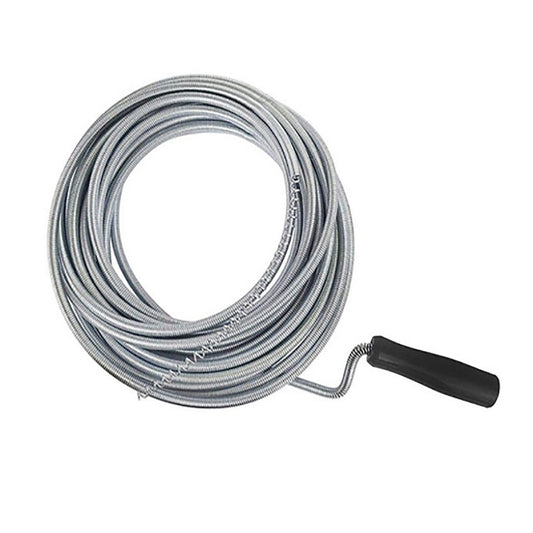 RESSORT DE DÉBOUCHAGE SPIRALE POUR TUYAUX ÉGOUTS WC SALLE DE BAIN ODEURS 5 M