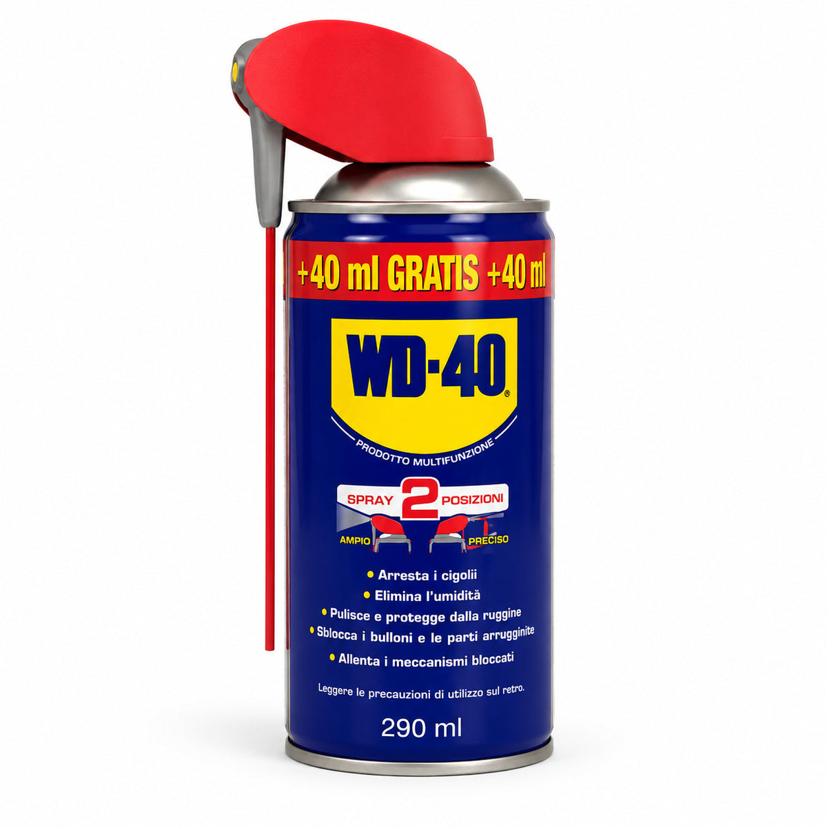 WD-40 SPRAY MULTIFONCTION LUBRIFIANT DÉGRIPPANT ANTICORROSION TRANSPARENT 290ML