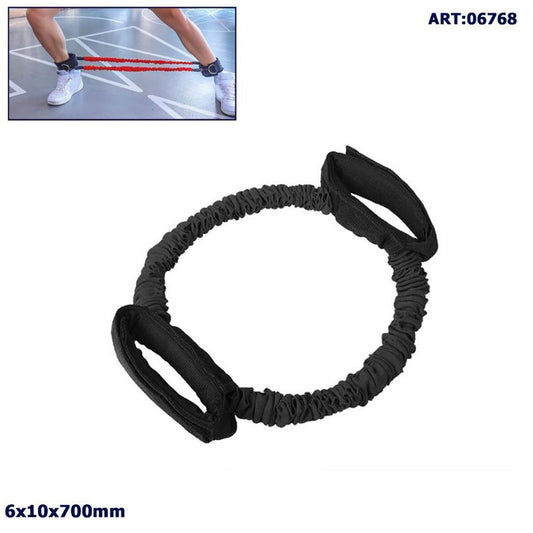 BANDE DE RÉSISTANCE CERCLE ÉLASTIQUE TISSU CORDE FITNESS PILATES YOGA 06768*