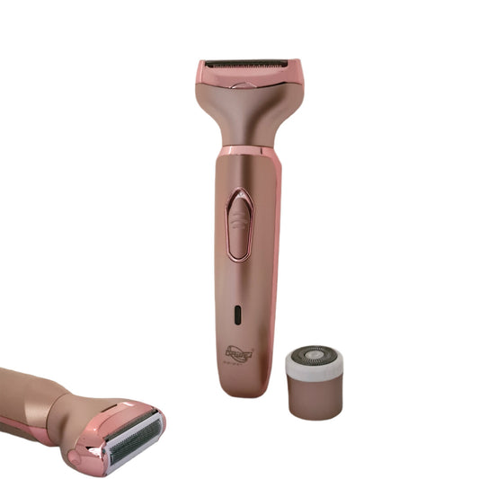 EPILATORE DEPILATORE RASOIO DONNA RICARICABILE USB PORTATILE BAFFETTO CORPO 8977