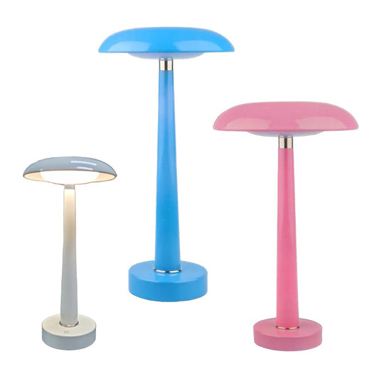 LAMPE DE TABLE LUMINO TACTILE RECHARGEABLE USB LUMIÈRE LED BLANCHE NATURELLE HA-228
