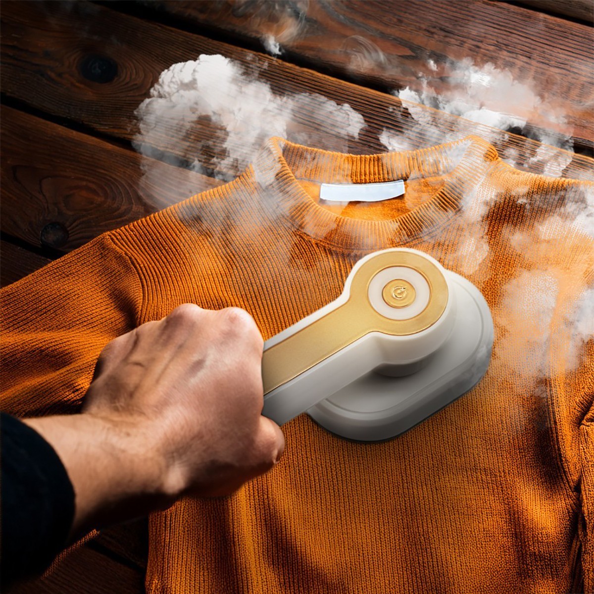 FERRO DA STIRO LEVAPELUCCHI RICARICABILE 2-IN-1 PORTATILE DA VIAGGIO MQ-929 50W