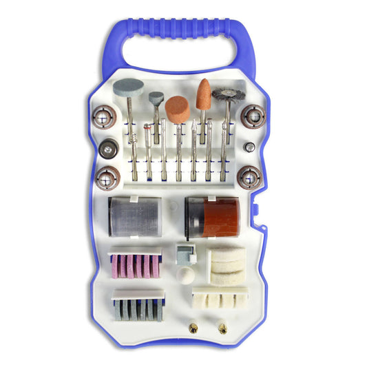 KIT 82 ACCESSOIRES MINI PERCEUSE DREMEL FORETS EMBOUTS POUR POLIR MEULER