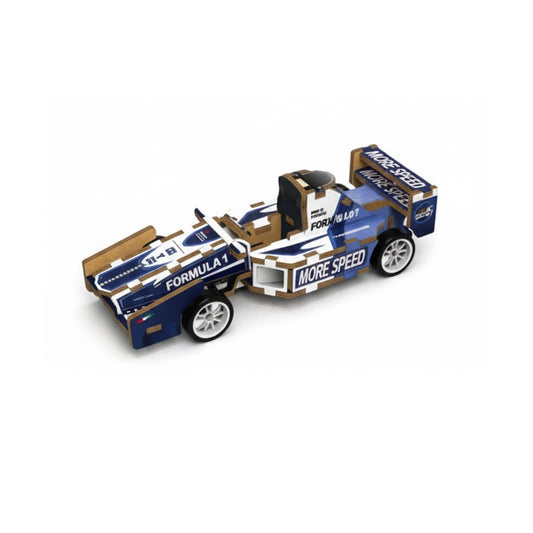 PUZZLE 3D FORMULE 1 VOITURE DE COURSE EN BOIS JEU DE CONSTRUCTION ENFANTS MODÉLISME 32383