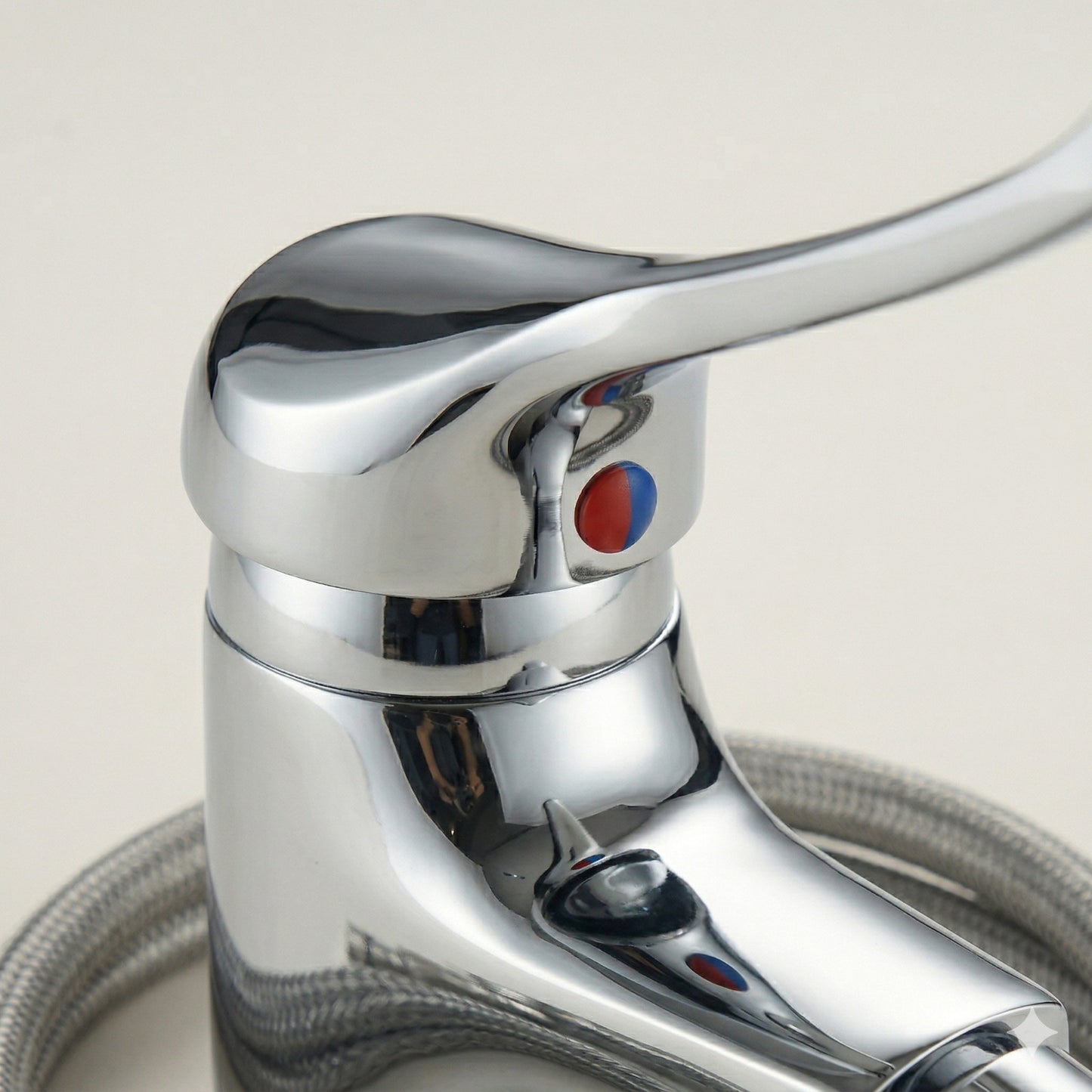 RUBINETTO MISCELATORE BIDET MONOCOMANDO LAVANDINO CROMATO LEVA LUNGA JH-5039