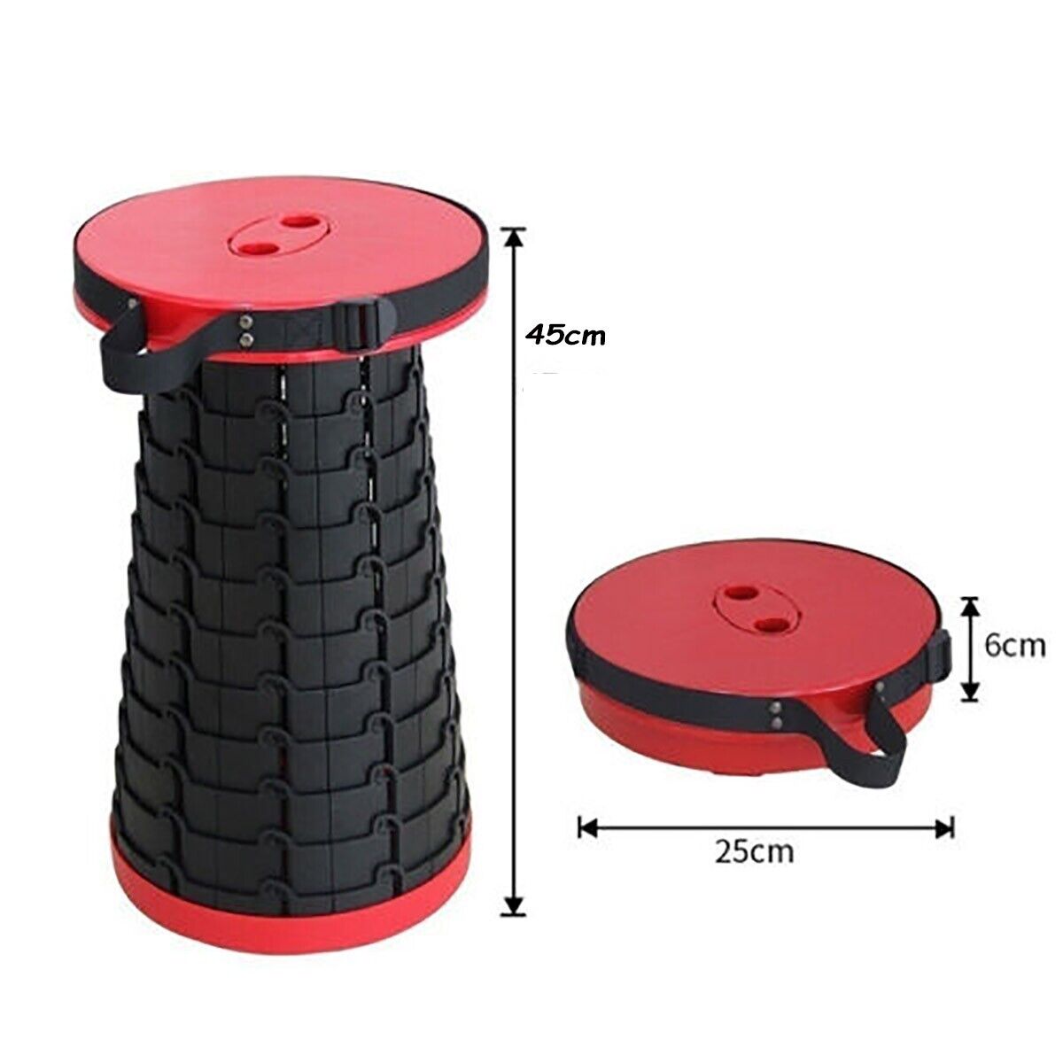 SGABELLO SEDIA PIEGHEVOLE PORTATILE DA CAMPEGGIO SPIAGGIA PESCA MARE CASA LAVORO