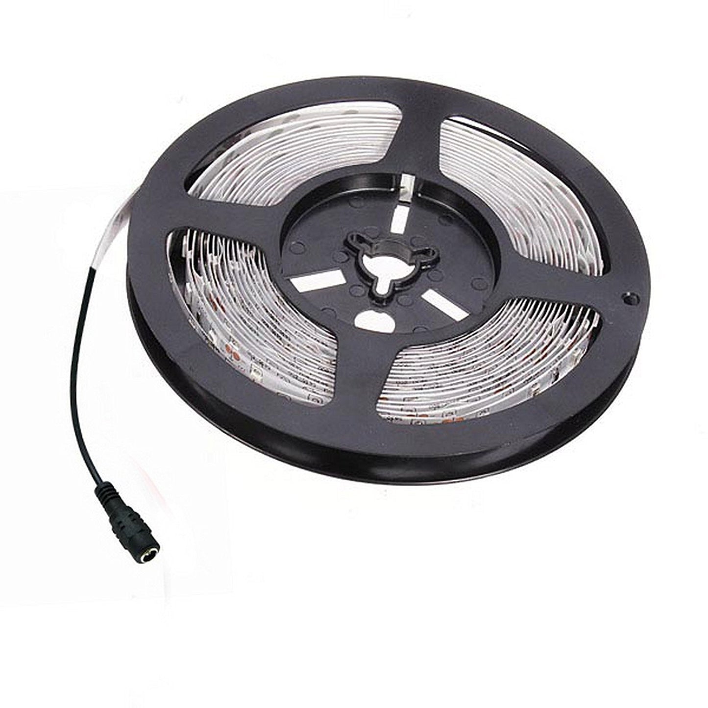 STRISCIA STRIP 300 LED SMD 5050 FLESSIBILE 5M ADESIVA LUCE FREDDA IP65 14.4 W/MT