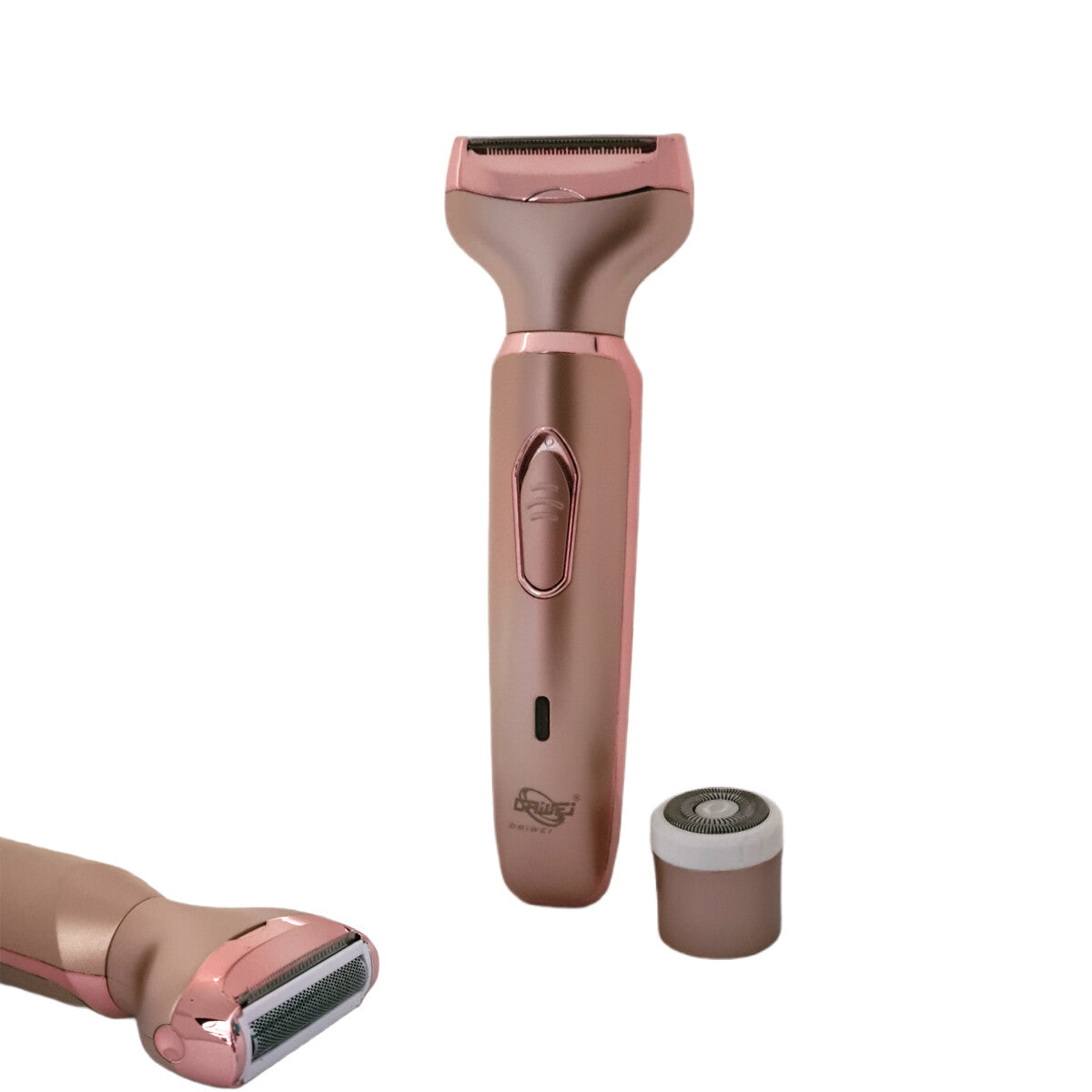 EPILATORE DEPILATORE RASOIO DONNA RICARICABILE USB PORTATILE BAFFETTO CORPO 8977