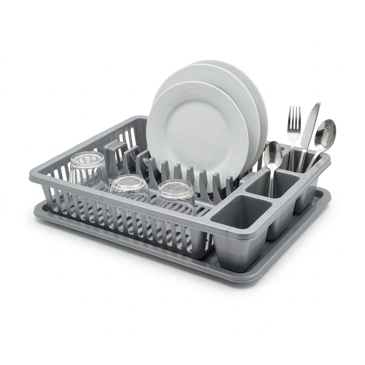 SCOLAPIATTI CON VASSOIO RACCOGLIGOCCE 45X35CM PORTAPOSATE PER CUCINA CASA ACQUA