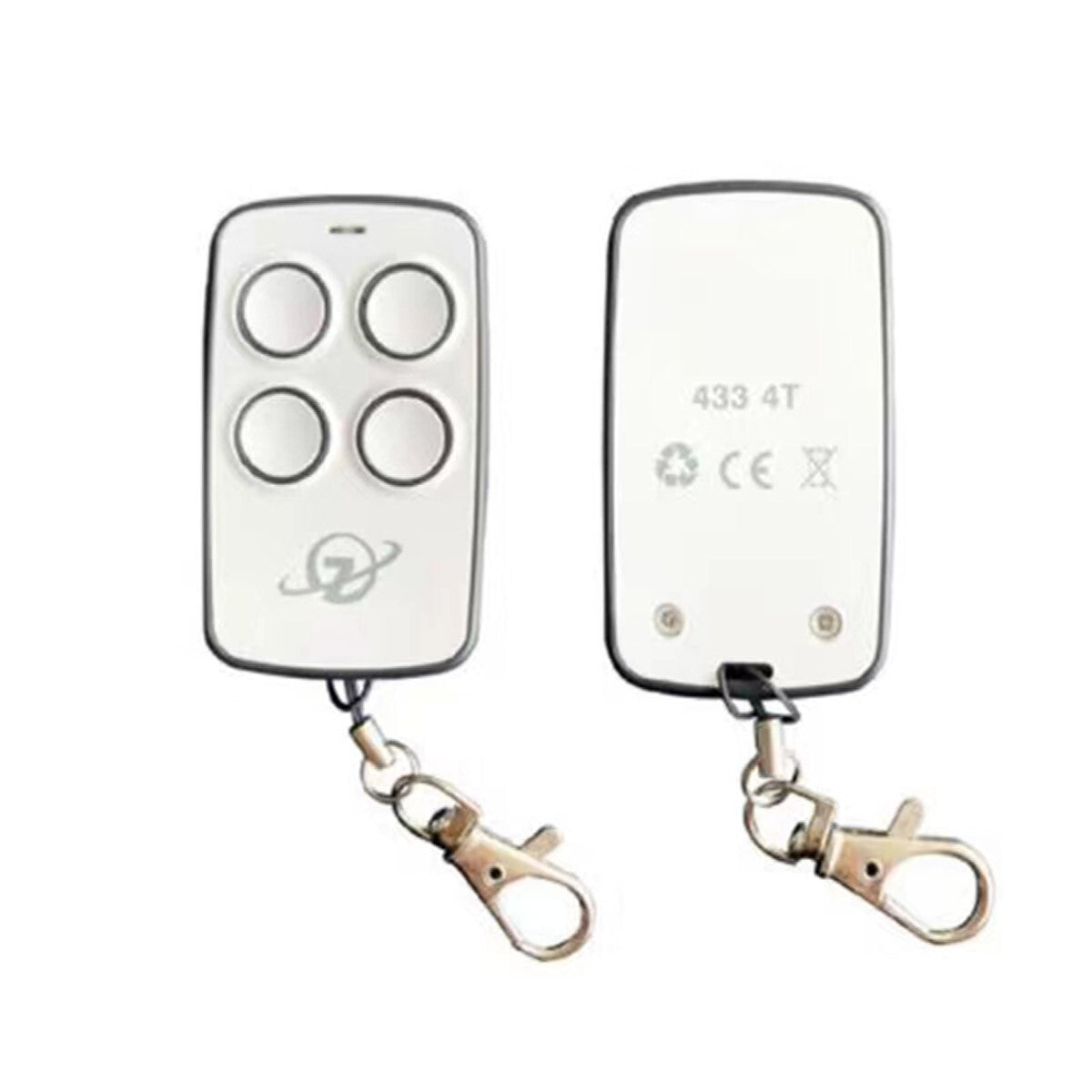 TELECOMANDO COMPATIBILE CANCELLO ANTIFURTI SERRANDE UNIVERSALE 4 TASTI 433Mhz 4T