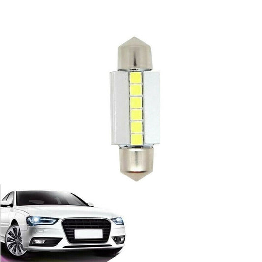 AMPOULE 6 LED CMS 3030 SV8.5 VOITURE 6000K CANBUS 2.4W 12V CA-02734