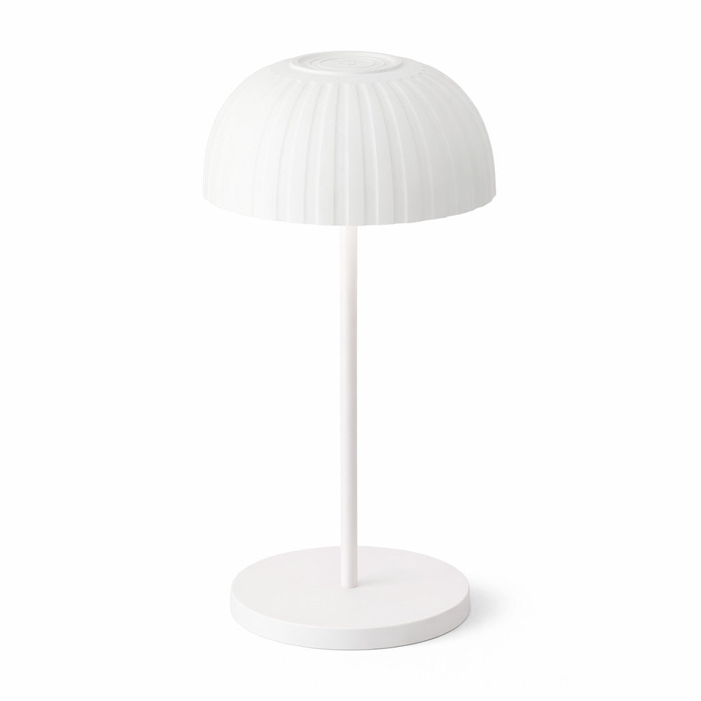 LAMPADA TAVOLO LED RICARICABILE BIANCA TOUCH USB BATTERIA 2000MAH DESIGN LPT144