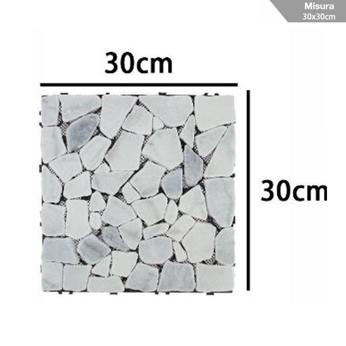 PIASTRELLA GIARDINO ESTERNO MARMO PIETRE PAVIMENTO ANTISCIVOLO INCASTRO 73558