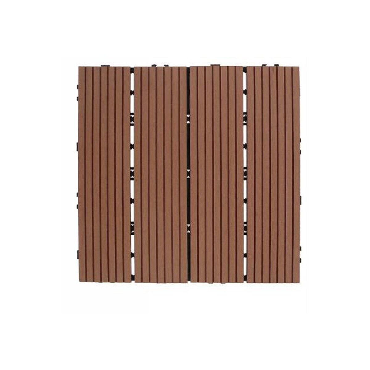 PIASTRELLA GIARDINO ESTERNO EFFETTO LEGNO PAVIMENTO ANTISCIVOLO INCASTRO 73557