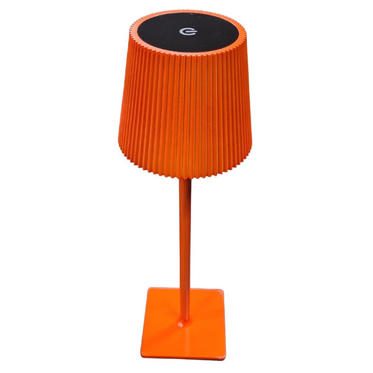 LAMPE DE TABLE TACTILE LED MODERNE RECHARGEABLE RESTAURANT VERMILLON ROUGE G02