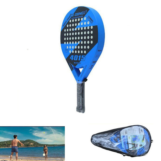 RAQUETTE PADEL CUSTOM EUROPE SUPER POWER 4015 WHITE FOAM BLEU V-DONG 94474