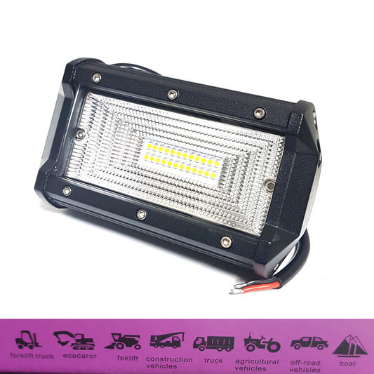 PHARE LAMPE SUPPLÉMENTAIRE PROFONDEUR VOITURE TOUT-TERRAIN 12V 24 LED 36W SMD IP68