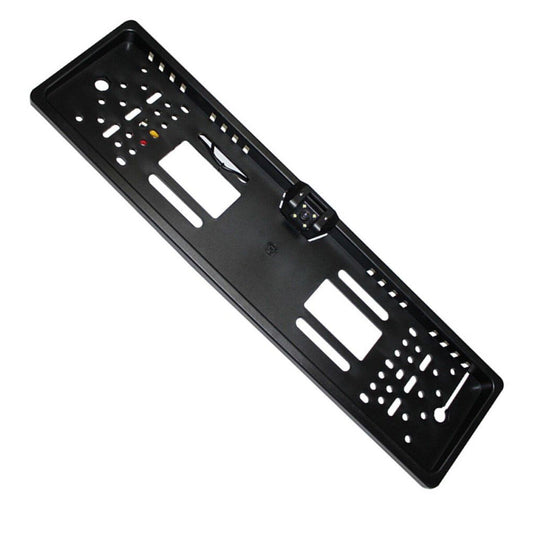 PORTATARGA CON TELECAMERA RETROMARCIA RETROCAMERA 4 LED AUTO VISIONE NOTTURNA