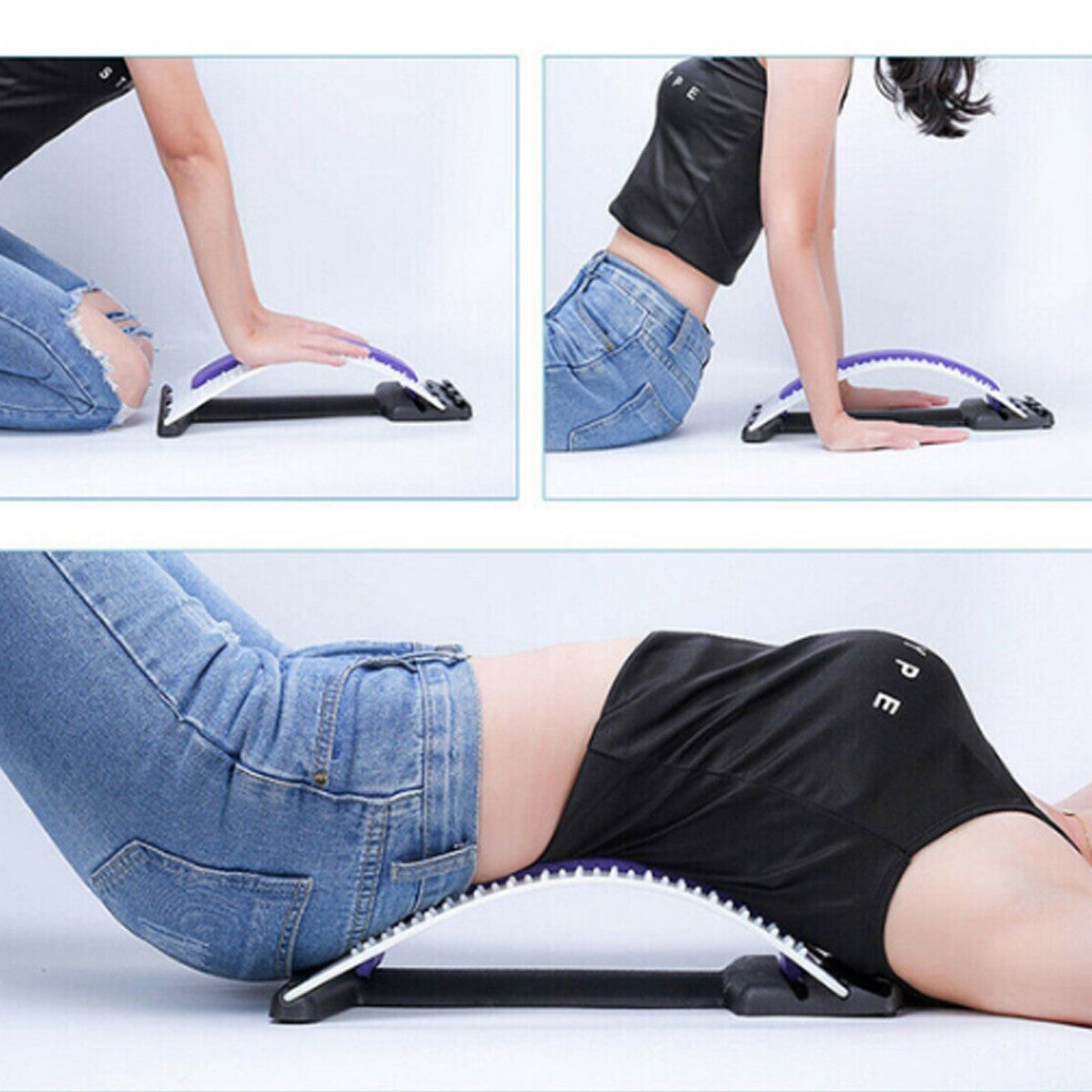 SUPPORT LOMBAIRE MASSAGE DOS ACUPUNCTURE POSTURAUX EXERCICES Entraînement DÉTENTE*