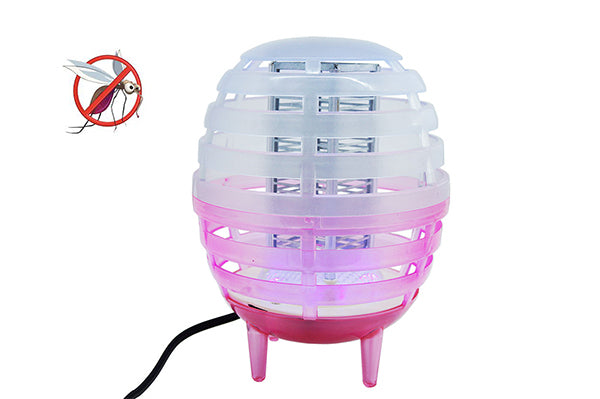 ZANZARIERA ELETTRICA ZANZARE LAMPADA LUCE LED INSETTICIDA LANTERNA QL 360