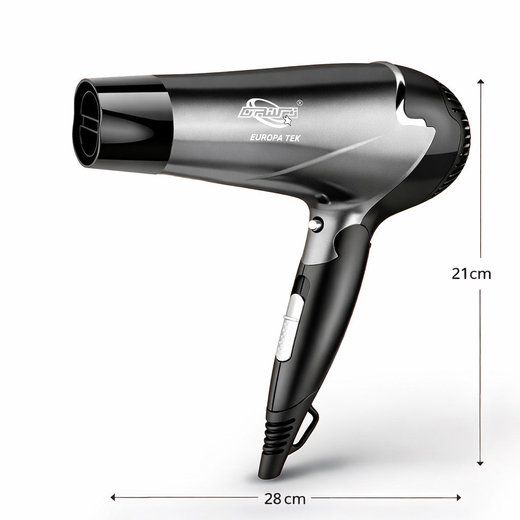 ASCIUGACAPELLI PHON PROFESSIONALE 2800W CAPELLI ARIA CALDA FREDDO SK-3506