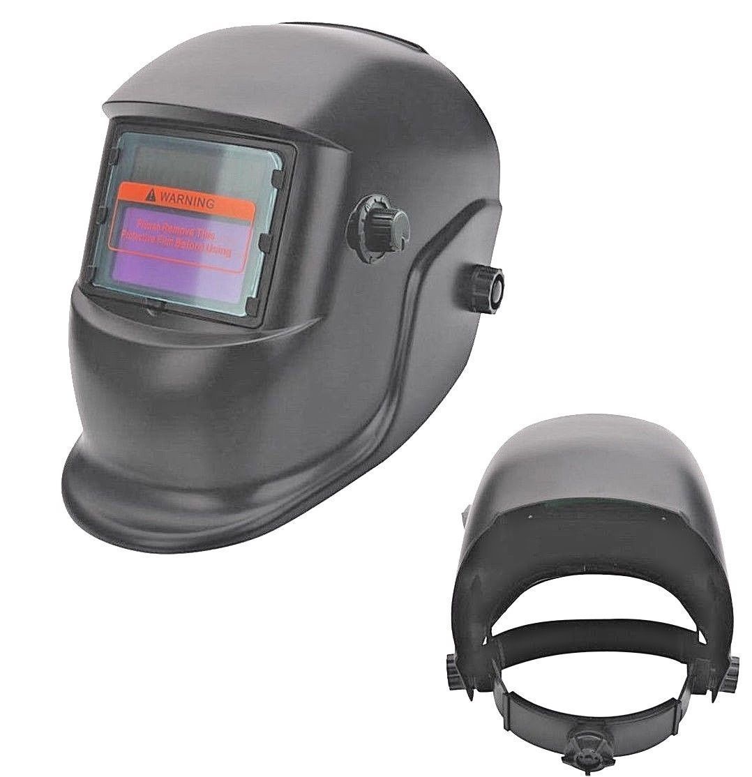 VISIERA PER SALDATURA CASCO PER FABBRO PROTEZIONE A CRISTALLI LIQUIDI LAVORO