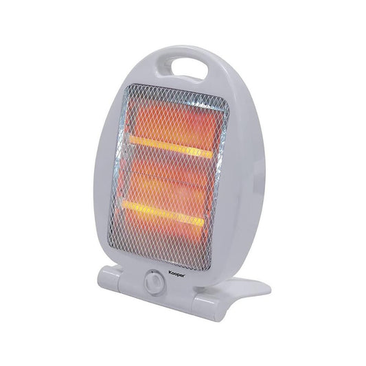 KOOPER THERMO CHAUFFAGE ÉLECTRIQUE AU QUARTZ À 2 ÉLÉMENTS 400/800W CHAUFFAGE HALOGÈNE