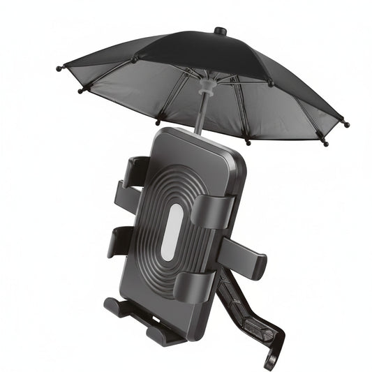 SUPPORT DE TÉLÉPHONE AVEC PARE-SOLEIL POUR MOTO VÉLO SCOOTER AS-07130