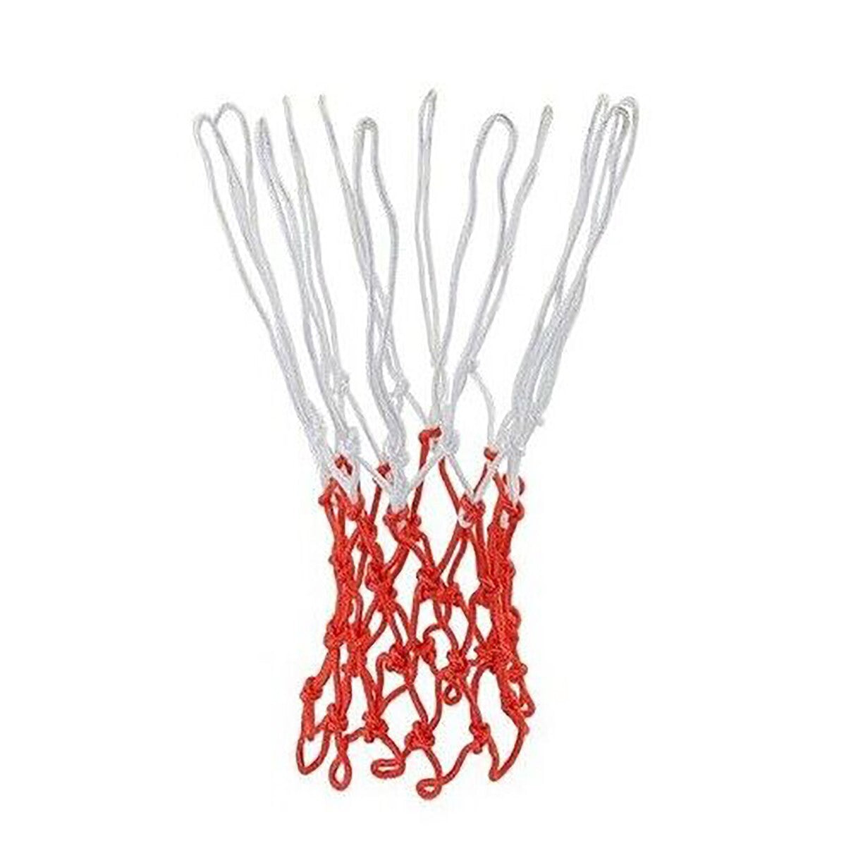 FILET DE REMPLACEMENT TRESSÉ POUR PANIER DE BASKET 48 CM ROUGE ET BLANC 94079