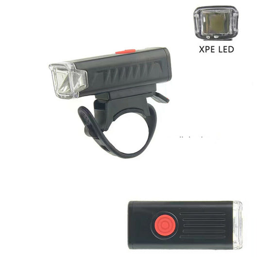 LUCE ANTERIORE LED RICARICABILE BICI TORCIA USB MONOPATTINO BICICLETTA TE-B0436