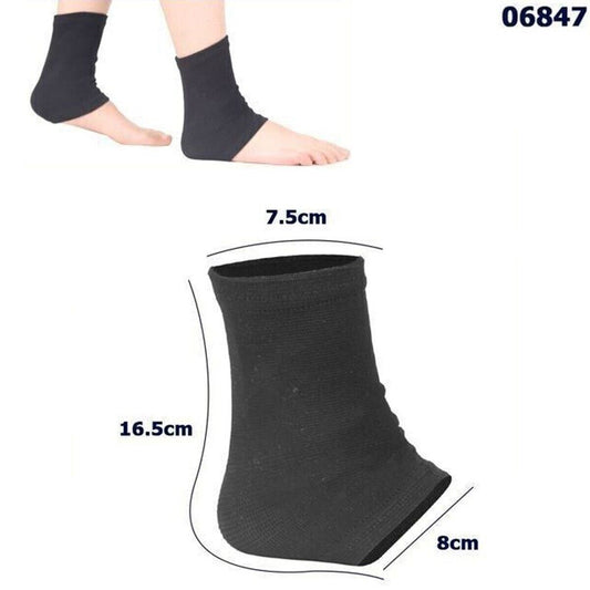 SET 2 SUPPORTI PER PROTEZIONE CAVIGLIA ELASTICA CAVIGLIERA TUTORE SPORT 06847