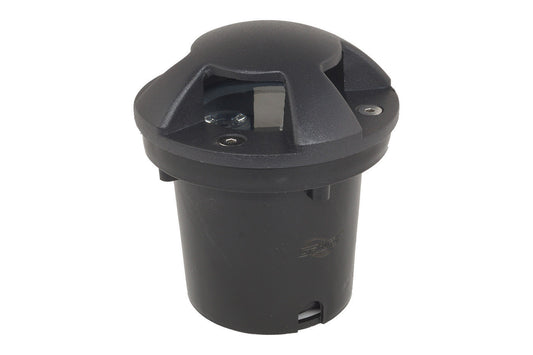 SPOT ENCASTRABLE DE SOL ROND 3W 3 LEDS 9901 LUMIÈRE CHAUDE 3000K IP65