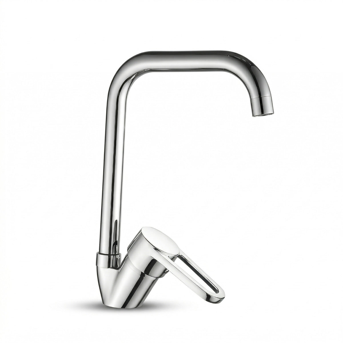 RUBINETTO MISCELATORE CUCINA MONOCOMANDO LAVANDINO COLLO ALTO GIREVOLE 8568
