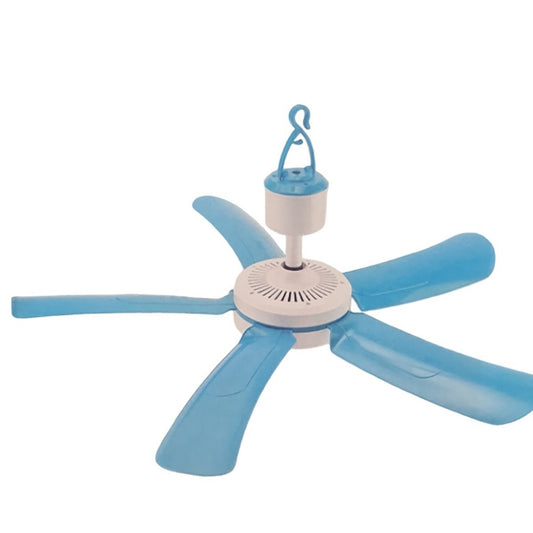 VENTILATEUR DE PLAFOND 5 PALES ANNEAU DE FIXATION ON OFF DIAMÈTRE 60CM HQ-999A