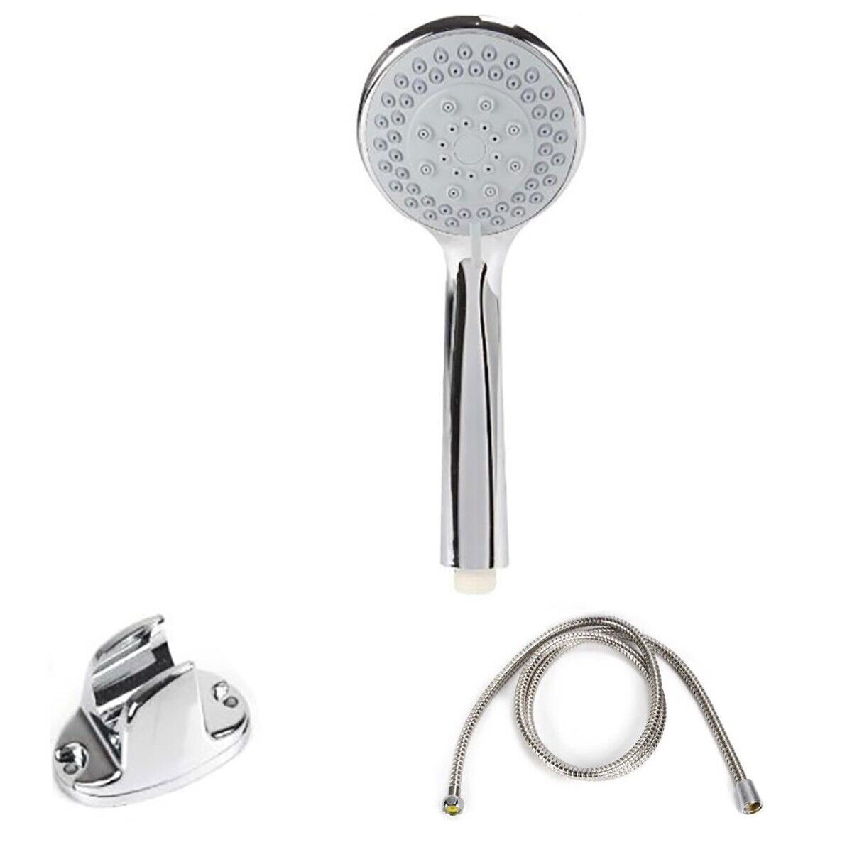 SOFFIONE BRACCIO DOCCINO MULTIGETTO BAGNO DOCCIA VASCA TUBO ROTONDO 01940