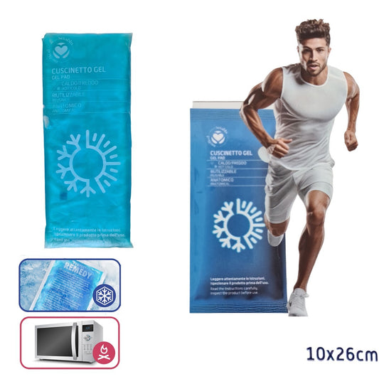 COMPRESSE CHAUD FROID GEL PACK THERMIQUE GLACE 10X26CM