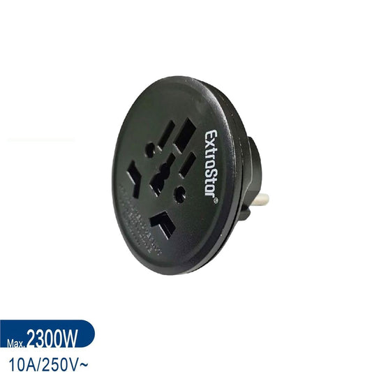 ADAPTATEUR UNIVERSEL MULTIPLE INTERNATIONAL PRISE SCHUKO FICHE DE VOYAGE 10A