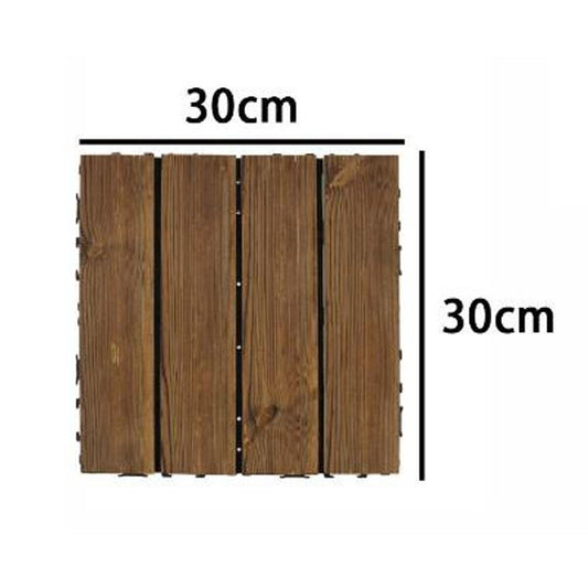 PIASTRELLA GIARDINO ESTERNO EFFETTO LEGNO PAVIMENTO ANTISCIVOLO INCASTRO 73552