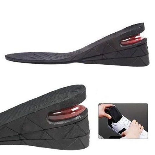 Paire de Semelles Rehaussantes pour Chaussures avec Coussin d'air 7 CM