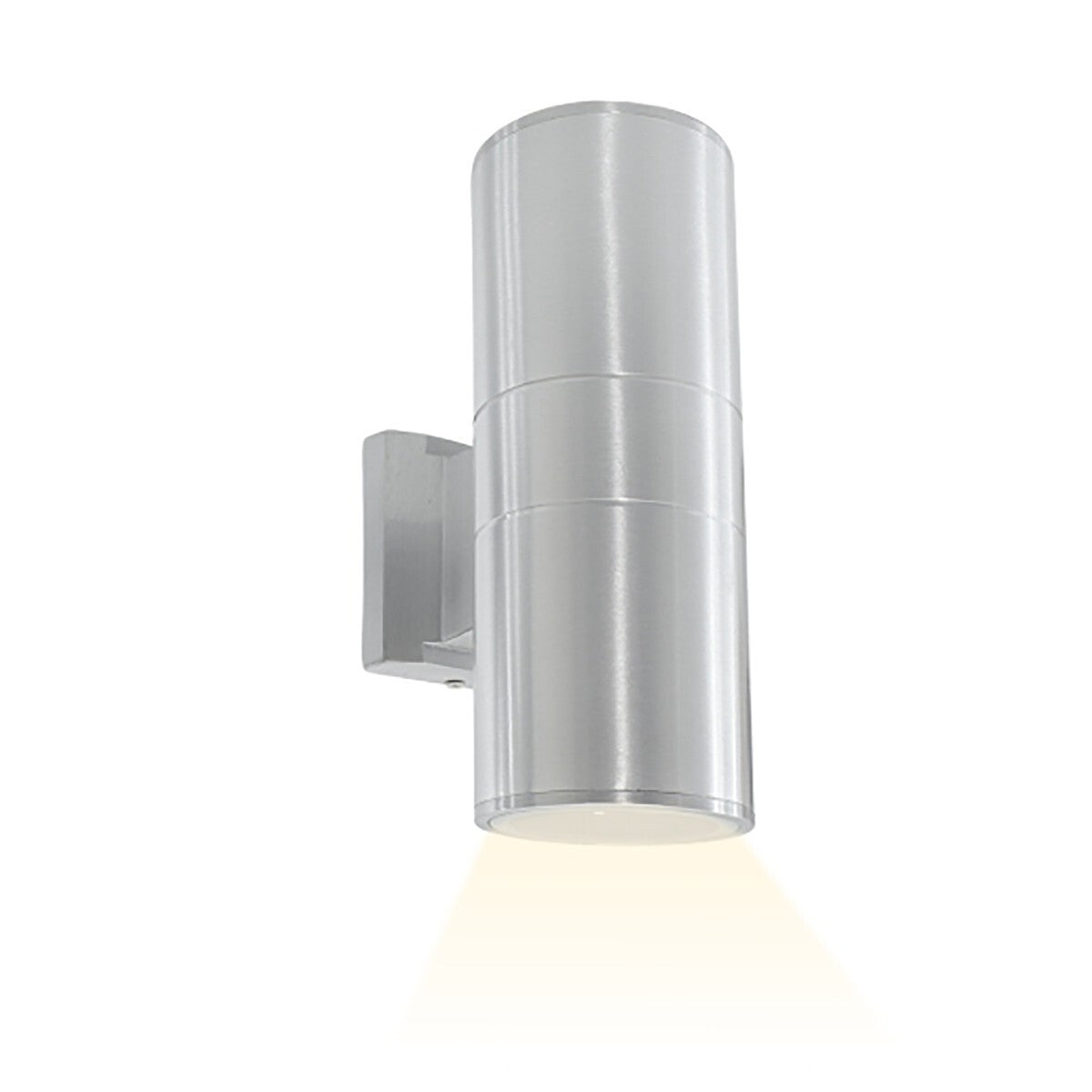 APPLIQUE MURALE LED LAMPE EXTÉRIEURE DESIGN MODERNE ALUMINIUM ARGENTÉ