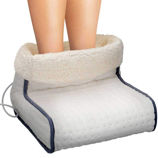 CHAUFFE-PIEDS ÉLECTRIQUE RESPIRANT CHAUFFANT DOUX CHAUFFAGE RAPIDE 100W