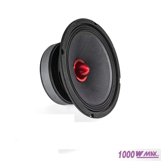 HAUT-PARLEUR DE VOITURE MIDRANGE 8 POUCES 1000W MAX CTC-803A DJAUDIO