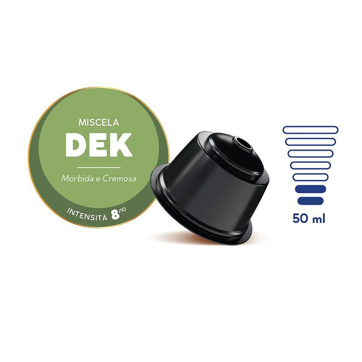 CAFFE BORBONE COMPATIBILI NESCAFÈ DOLCE GUSTO 50 CAPSULE MISCELA DEK VERDE