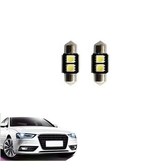 PAIRE AMPOULES 2 LED SMD 5050 VOITURE 6000K CANBUS 1.4W AMPOULE 12V CA-02708