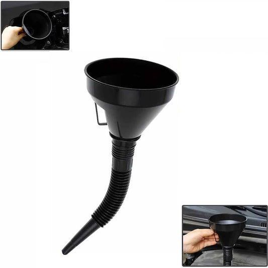ENTONNOIR AVEC FILTRE POUR RAVITAILLEMENT ESSENCE HUILE MOTEUR CARBURANT VOITURE MOTO