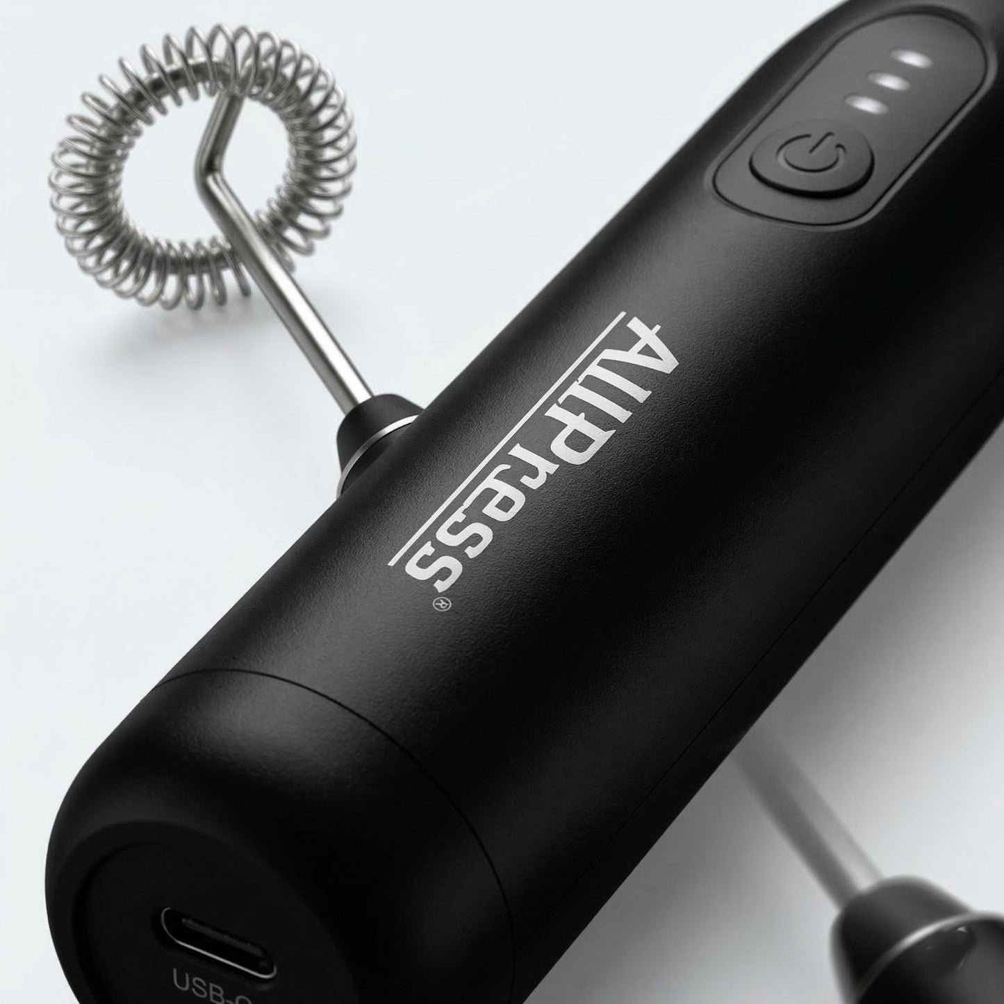 MONTALATTE ELETTRICO USB SCHIUMALATTE SENZA FILI 3 VELOCITA COLAZIONE AS-08114